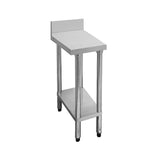 2NDs: Modular System Economic 304 Grade Stainless Steel Table with splashback - 0300-7-WBB-QLD346