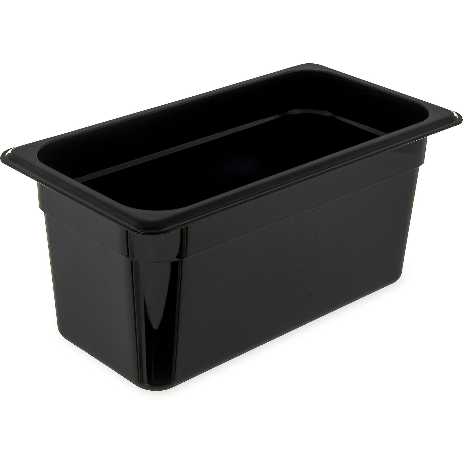 3066203 – StorPlus™ Polycarbonate Food Pan 1/3 Size, 150mm Deep – Black