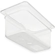 3066207 – StorPlus™ Polycarbonate Food Pan 1/3 Size, 150mm Deep – Clear