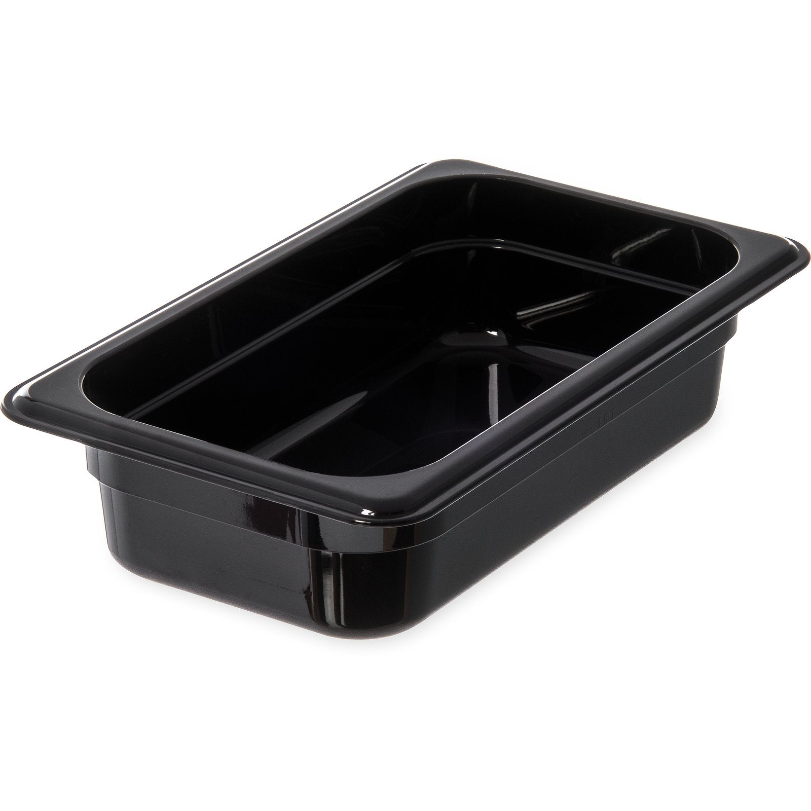 3068003 – StorPlus™ Polycarbonate Food Pan 1/4 Size, 65mm Deep – Black