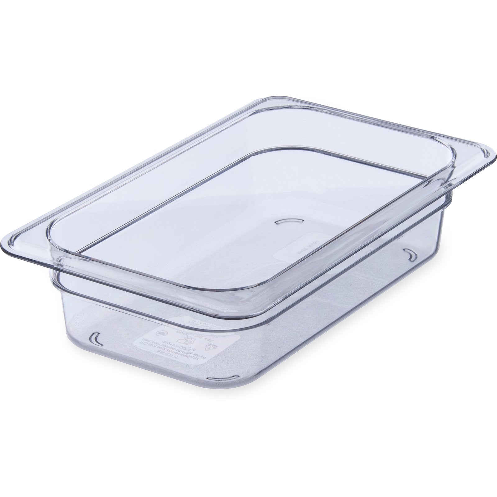 3068007 – StorPlus™ Polycarbonate Food Pan 1/4 Size, 65mm Deep – Clear