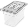 3068207 – StorPlus™ Polycarbonate Food Pan 1/4 Size, 150mm Deep – Clear