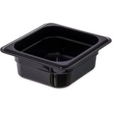 3068303 – StorPlus™ Polycarbonate Food Pan 1/6 Size, 65mm Deep – Black