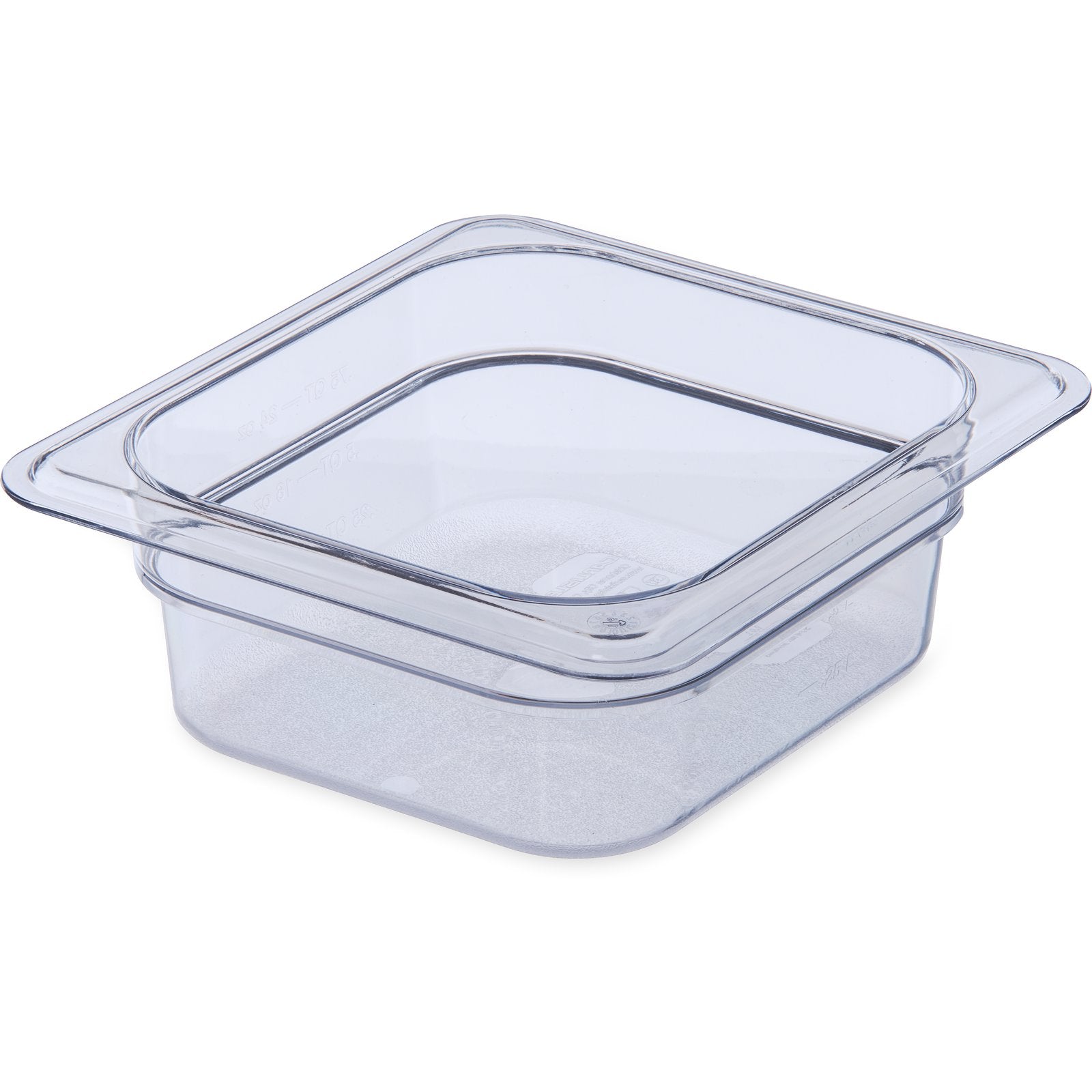 3068307 – StorPlus™ Polycarbonate Food Pan 1/6 Size, 65mm Deep – Clear