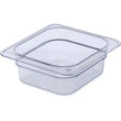 3068307 – StorPlus™ Polycarbonate Food Pan 1/6 Size, 65mm Deep – Clear