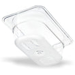 3068607 – StorPlus™ Polycarbonate Food Pan 1/9 Size, 65mm Deep – Clear
