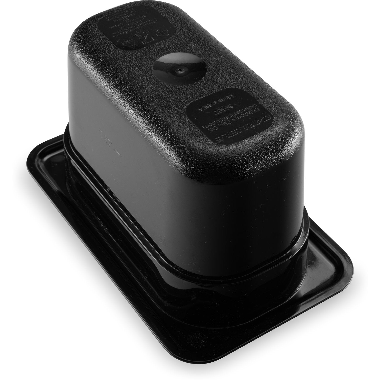 3068703 – StorPlus™ Polycarbonate Food Pan 1/9 Size, 100mm Deep – Black