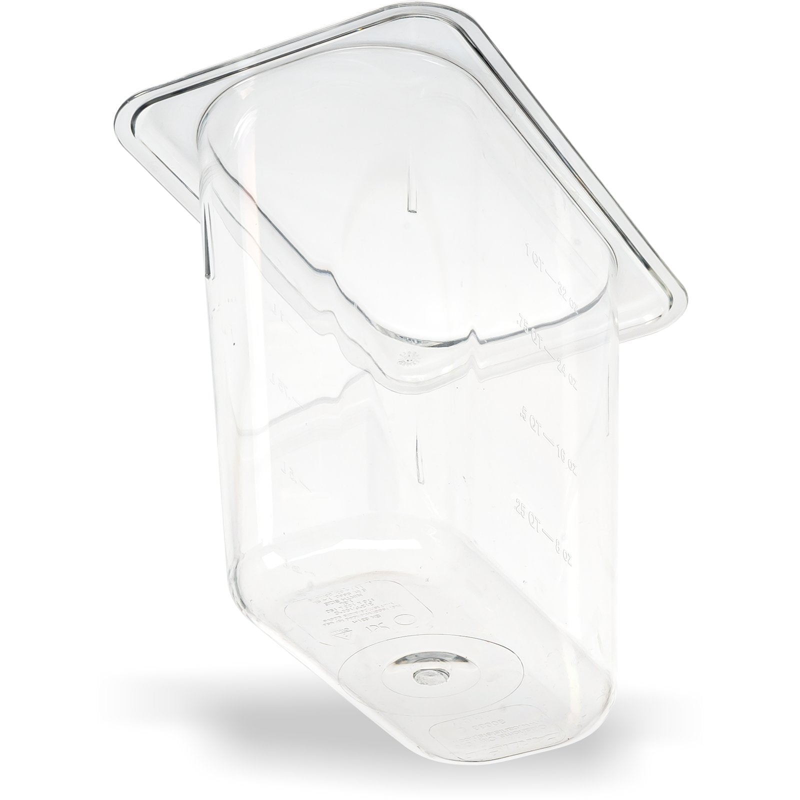 3068807 – StorPlus™ Polycarbonate Food Pan 1/9 Size, 150mm Deep – Clear