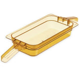 30860HH13 12 of Pack - Double Handled Amber Pans, 1/3 size, 64mm