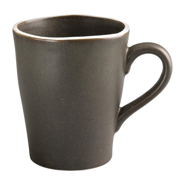 Olympia Chia Charcoal Mug 340ml 12oz (Box 6)