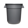 34101023 – Bronco™ Round Waste Bin Trash Container 38L – Gray