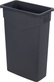 34202323 Carlisle Trimline™ Grey Rectangle Waste Container 87L Capacity 510mm x 280mm x 762mm