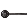399103 Carlisle Measure Miser Black Measuring Perforated spoon with long handle 180mL Capacity
