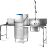 HOBART – ECOMAX PLUS H615 Hood-Type Dishwasher