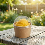 PakMax 3oz Icecream Cup Dome Lid - ICC-DL-3C-LID