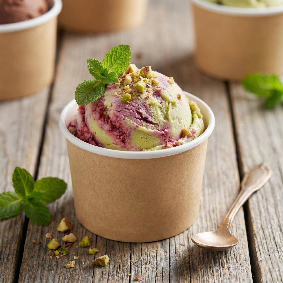 PakMax KRAFT 3oz Icecream Cup - ICC-70-3K