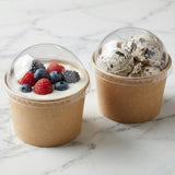 PakMax 3oz Icecream Cup Dome Lid - ICC-DL-3C-LID