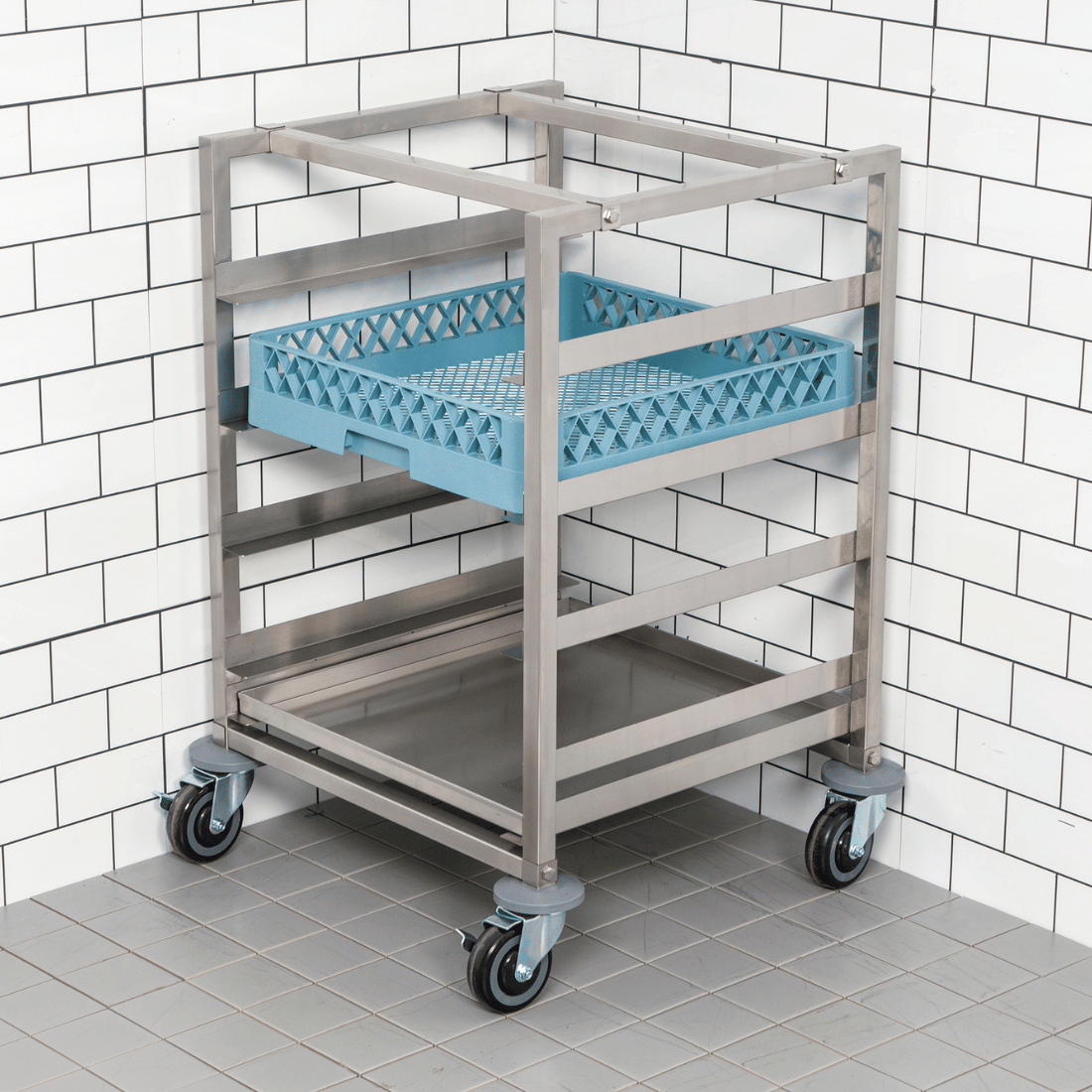 Modular System Dishwasher Basket Trolley 4 Tray 406227C