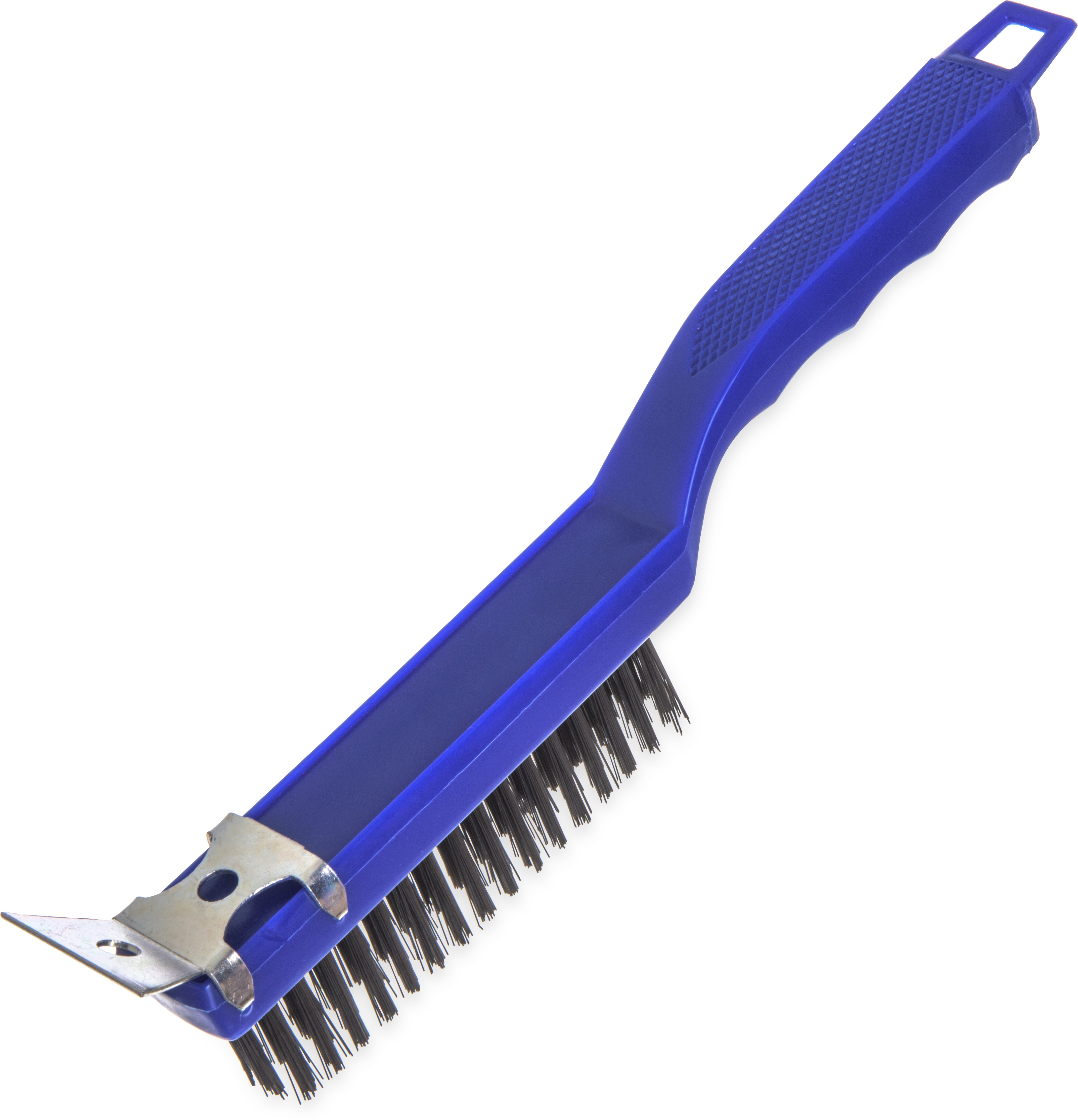 4067100 Carlisle SPARTA Scratch Brush and Scraper with carbon steel bristles 32mm bristle length & 140mm brush size