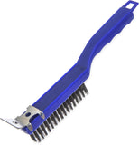 4067100 Carlisle SPARTA Scratch Brush and Scraper with carbon steel bristles 32mm bristle length & 140mm brush size