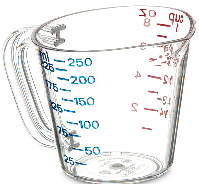 4314107 – Polycarbonate Measuring Cup – 250mL