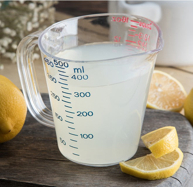 4314207 Pack of 6 Carlisle Clear Polycarbonate Measuring Cup 500ml