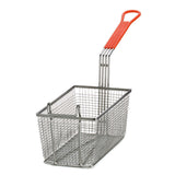 YT43 Yellow Table Frybasket With Orange Handle 308 x 162 x 133mm