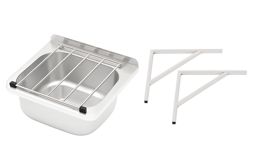 Modular Systems Stainless Steel Mop / Cleaning Sink - HCS-AB