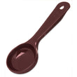 492201 Pack of 12 Carlisle Measure Miser Brown Measuring solid spoon with short handle 45mL Capacity