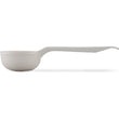 492602 Carlisle Measure Miser White Measuring solid spoon with short handle 90mL Capacity