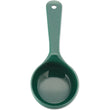 492808 Pack of 12 Carlisle Measure Miser Forest Green Measuring solid spoon with short handle 120mL Capacity