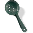 492908 Carlisle Measure Miser Forest Green Measuring Perforated spoon with short handle 120mL Capacity