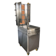 Ozsarac 4 Burner Semi-Automatic Kebab Machine With Built-in Meat Warmer HO4BMSB