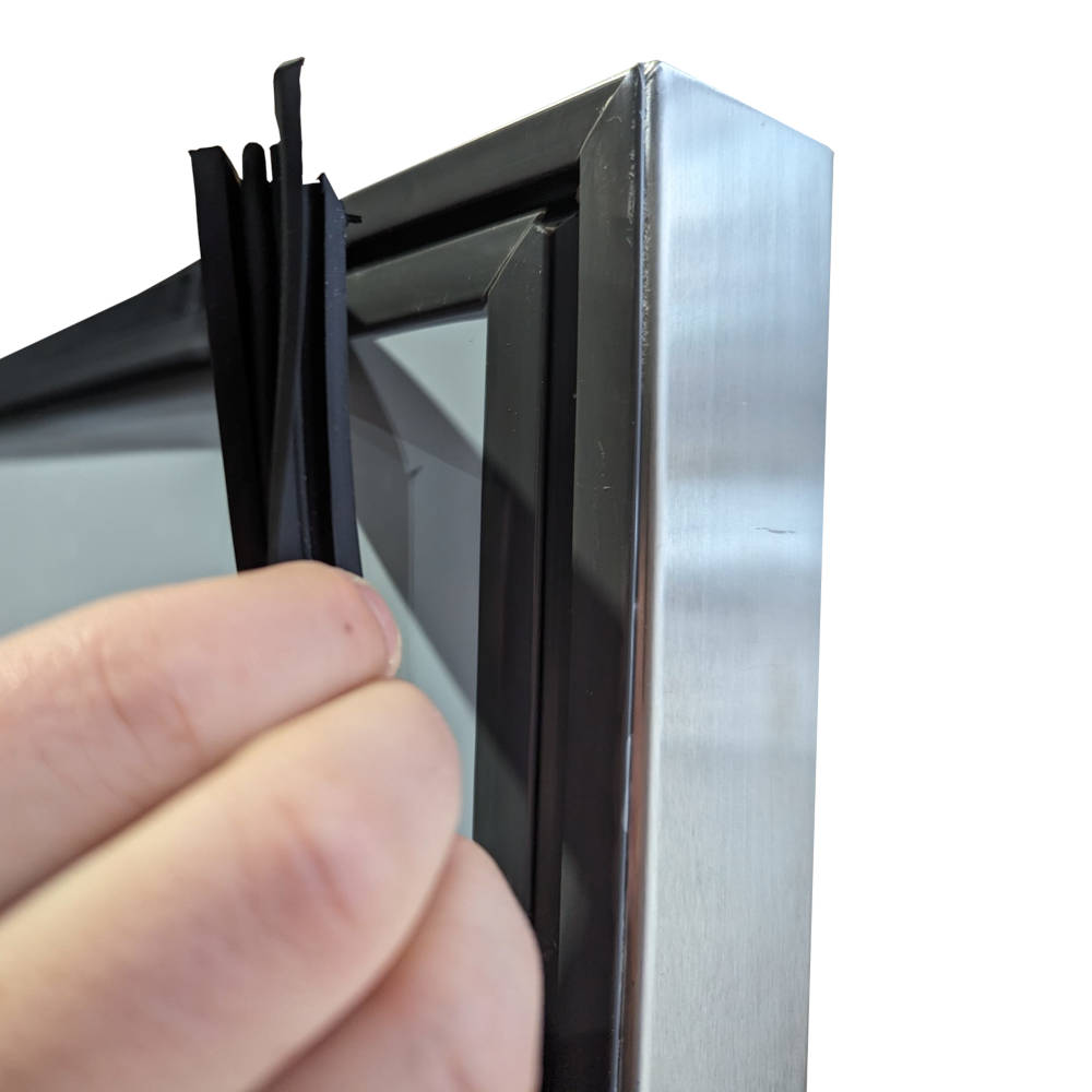600 Litre Upright Single Door Stainless Steel Door Freezer GNX600BT