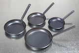 9” Black Steel Omelette / Pasta Pan