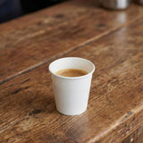 PakMax White 4oz Single Layer Hot Paper Cup - SLHPC-63-4W