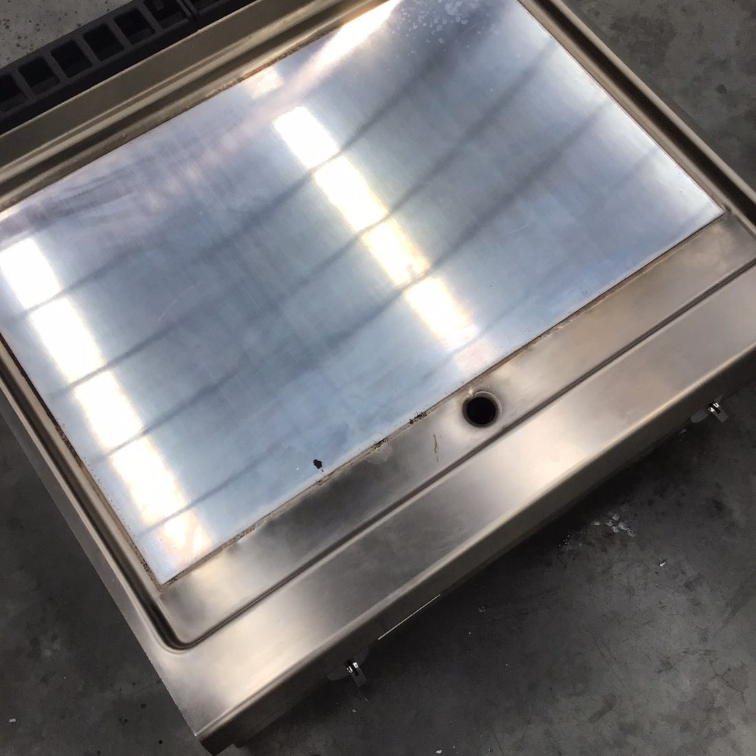 2NDs: Fagor Kore 700 Bench Top Chrome Gas Griddle NG - FT-G710CL-NSW2075