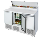 3 Doors Open Top Saladette Fridge 1365mm ESL3853