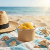 PakMax 8oz Icecream Cup Dome Lid - ICC-DL-8C-LID