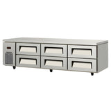 6 Drawer Chef Base Fridge TCB18-6-N