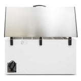 Stainless Lid Chest Freezer - 450 Litres