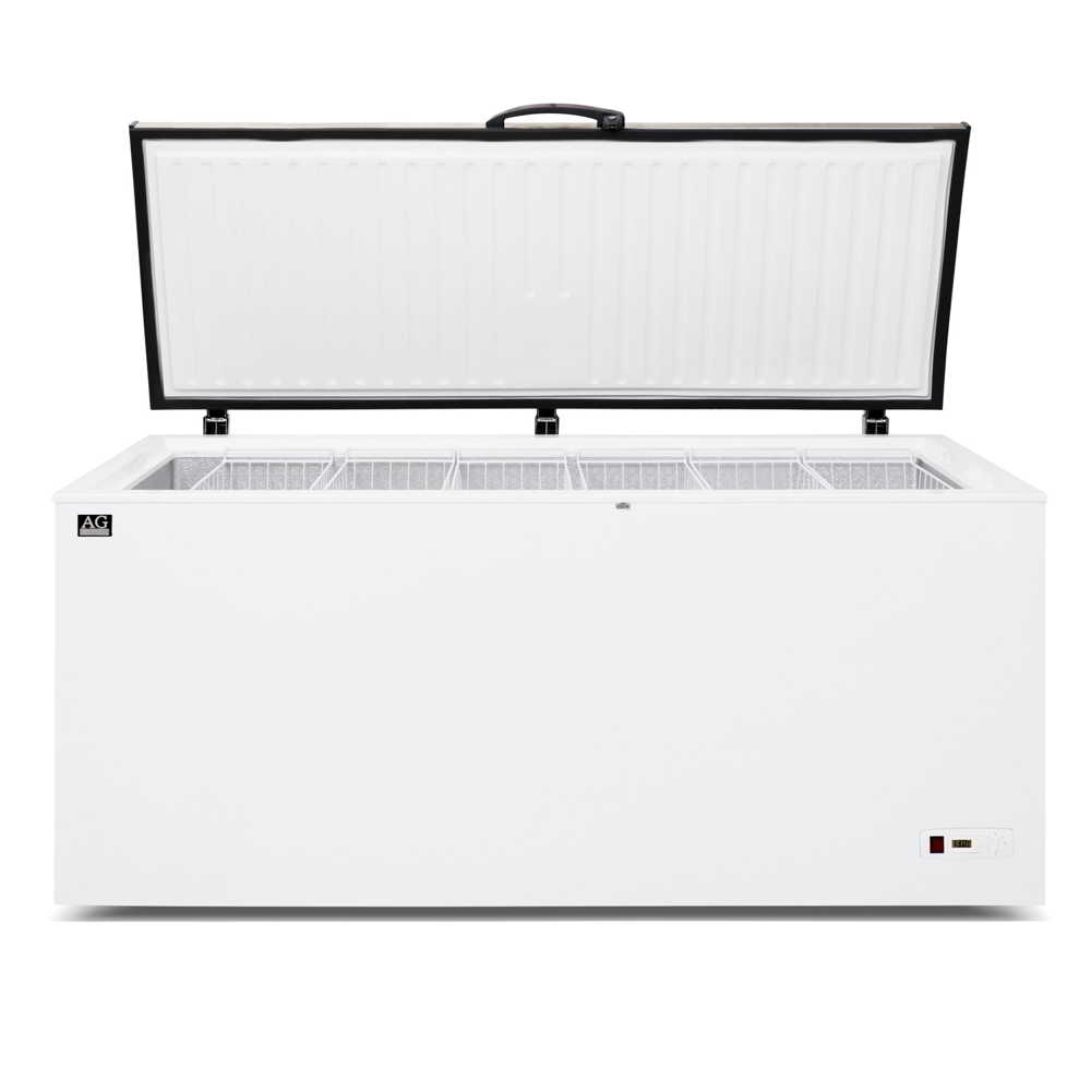 Stainless Lid Chest Freezer - 550 Litres