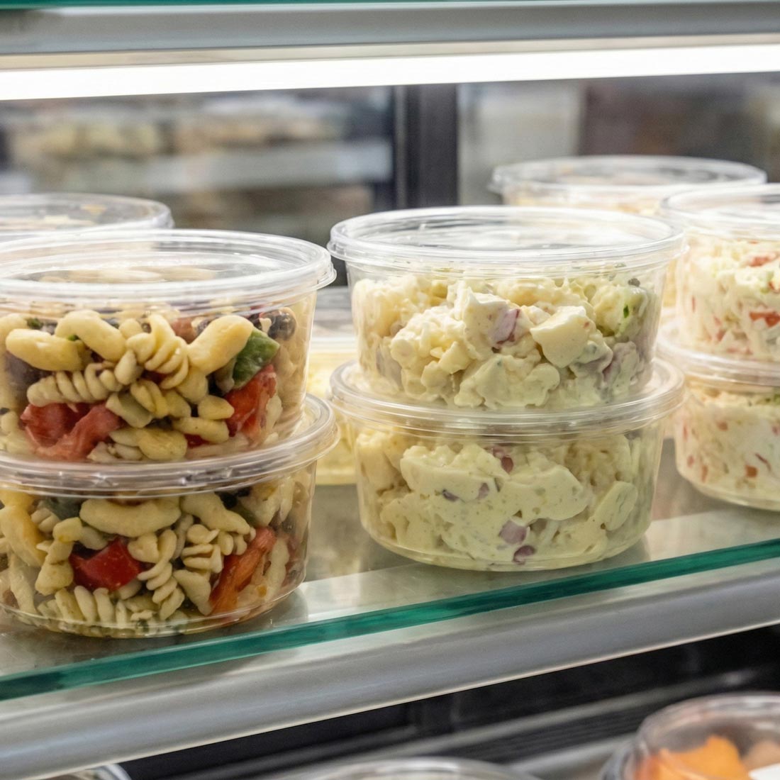 PakMax 117mm 12oz PET Deli Container DELI-117-12C