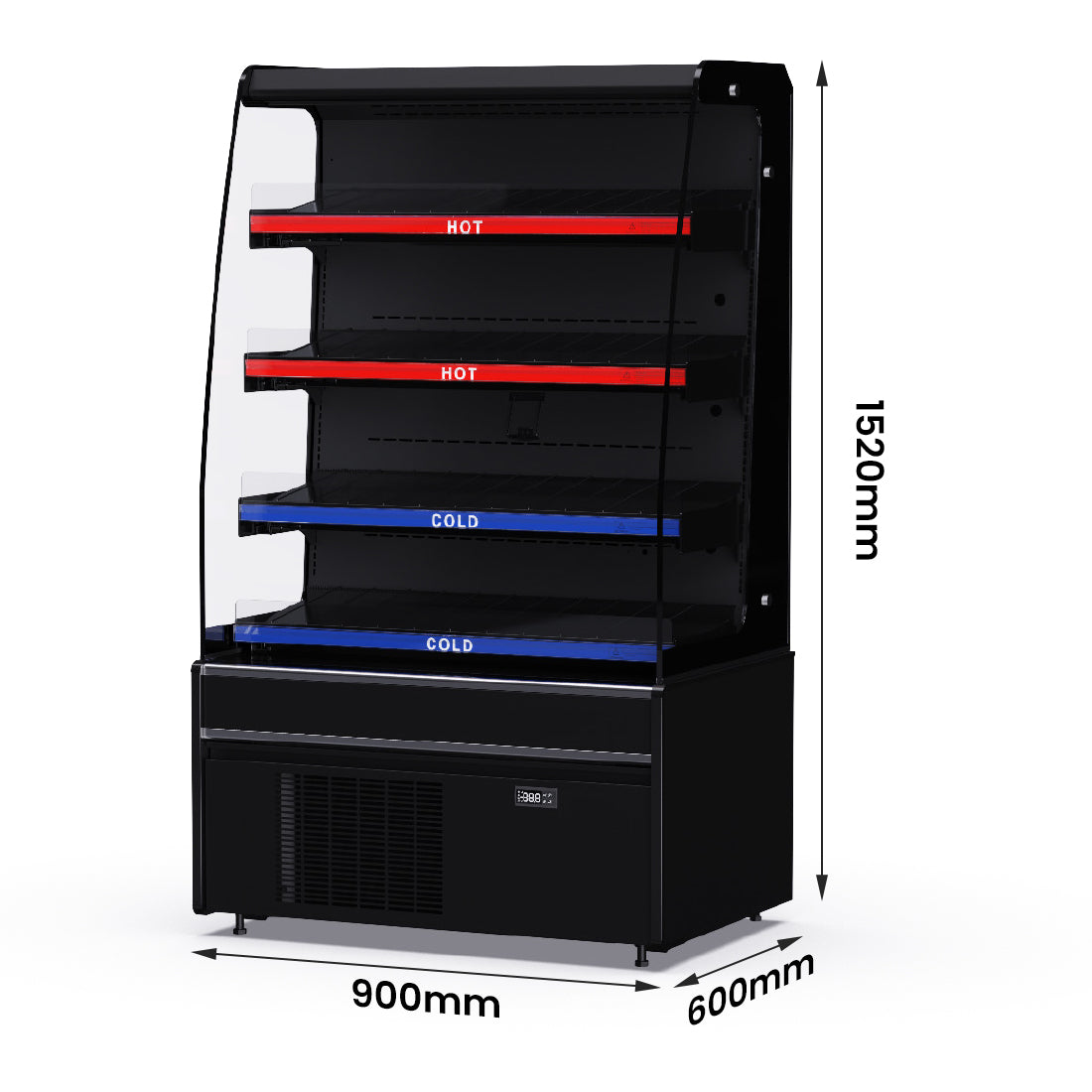 Thermaster Grab & Go Hot and Cold Cabinet — DC-900CH