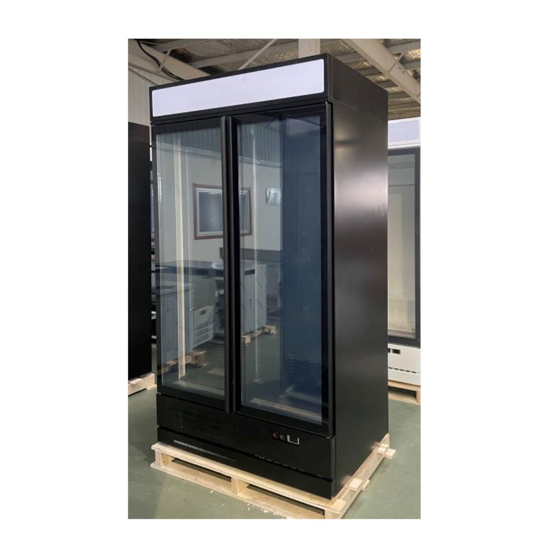 Austune Top Quality Display Fridge Two Doors 1200 w/ Light box