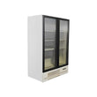 Austune Top Quality Display Freezer Two Doors 1200