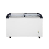 Austune Single Curved Glass Chest Freezer 1250mm AQ-400