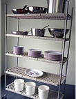 PM24727EPL5 Atlas Shelving 5 Shelf Plastic Matt Shelving