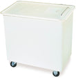 BIN2702 Carlisle White Ingredient Bin 102L Capacity. Lid slide for easy access 724mm x 322mm x 708mm