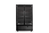 BME1200N-A 2 Glass Door Display or Storage Fridge